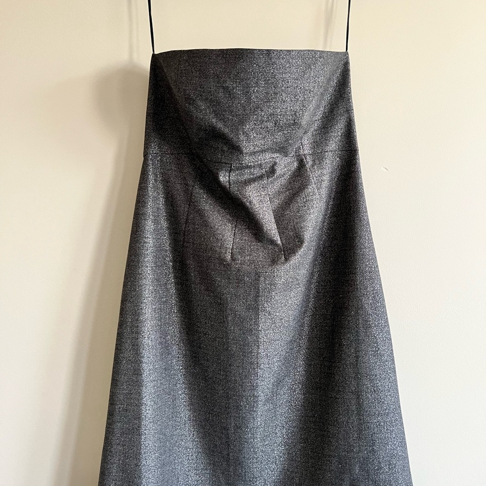 Theory Grey strapless Women's Dress